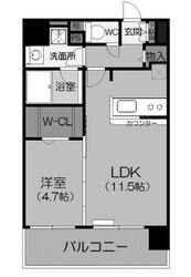 アグレアーブルの物件間取画像